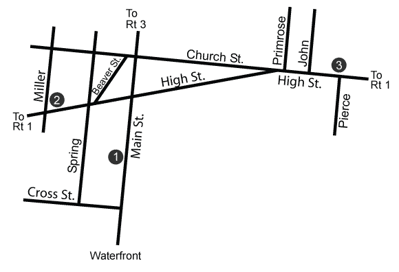 Belfast Poetry Festival Map